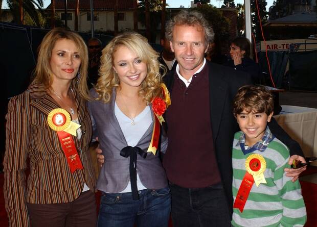 Hayden Panettiere y su familia
