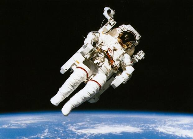 Imagen de archivo de un astronauta de la NASA