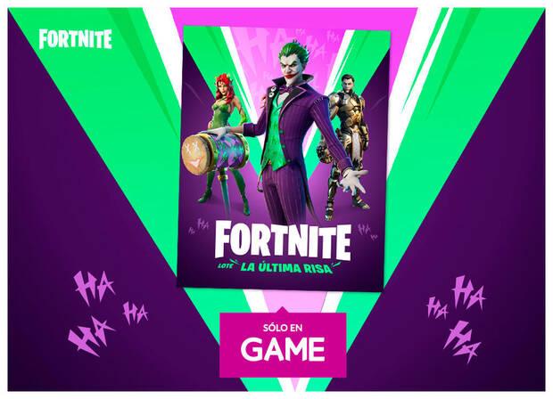 GAME presenta el lote La ltima Risa de Fortnite y sus incentivos por su reserva Imagen 2