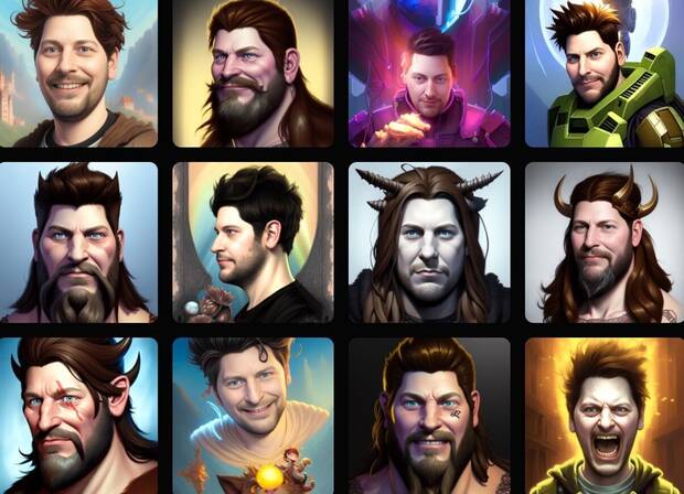 5 apps gratis para crear im�genes con IA: im�genes creadas con Wonder