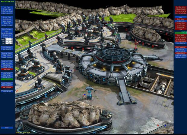 Uno de los mapas de 'FX Tanks', creados hace casi 20 años.