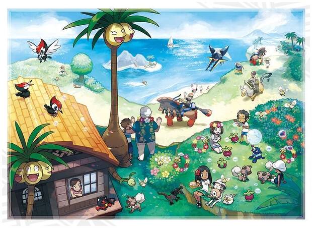 Alola es un lugar lleno de alegr�a y color, donde los humanos y los Pok�mon conviven en armon�a.