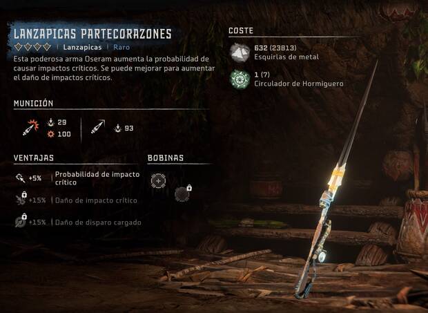 Horizon Forbidden West - Arma Lanzapicas partecorazones