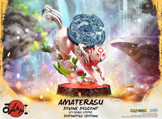 First 4 Figures anuncia una nueva estatua de Okami con una impresionante edicin Imagen 2