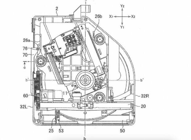 Patente de PS5 modelo con lector externo que se acopla