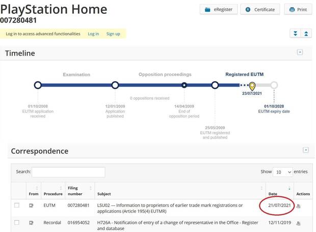 Actualizacin registro de marca de PlayStation Home en Europa.