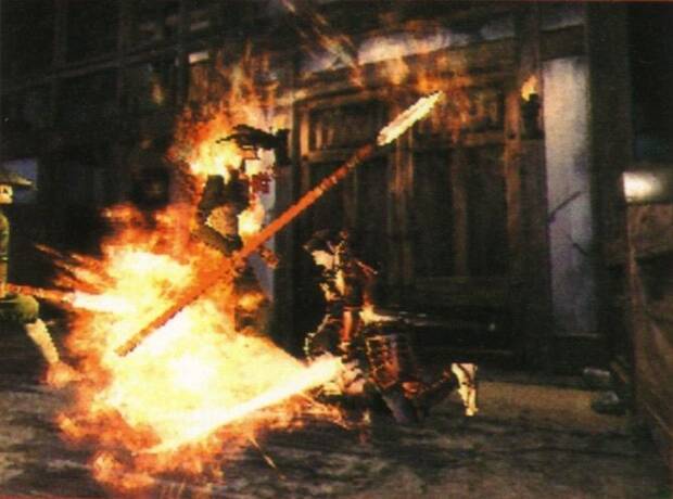 Nada como samur�is y katanazos de fuego.