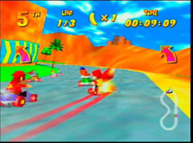 Diddy Kong Racing cumple 25 aos desde su lanzamiento en N64