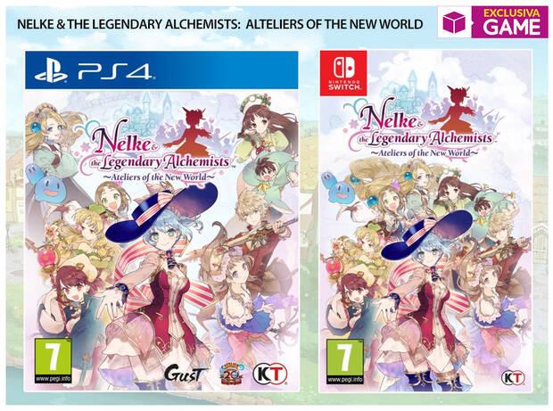 GAME presenta la edicin fsica de Nelke & The Legendary Alchemists Imagen 2