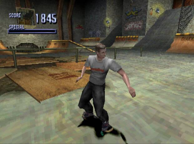 As son los grficos de Tony Hawk's Pro Skater 1+2 comparados con los del juego original Imagen 9