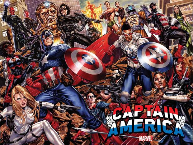 Capitanes América de Marvel