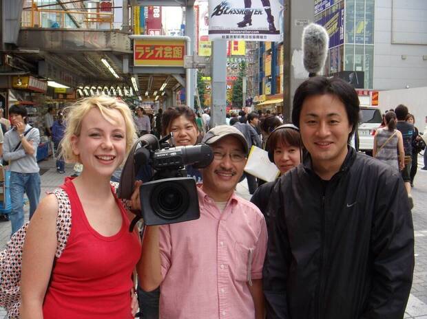 Calleja en un viaje a Tokio.