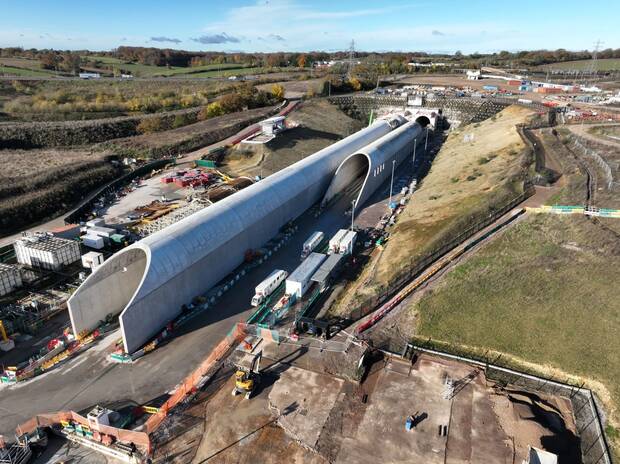 T�nel HS2 de Reino Unido