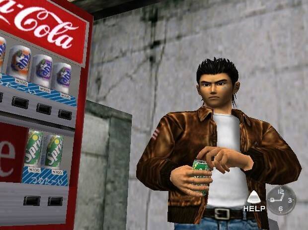 Poder sacar un refresco de una m�quina de refrescos en un videjouego era una locura en 1999.