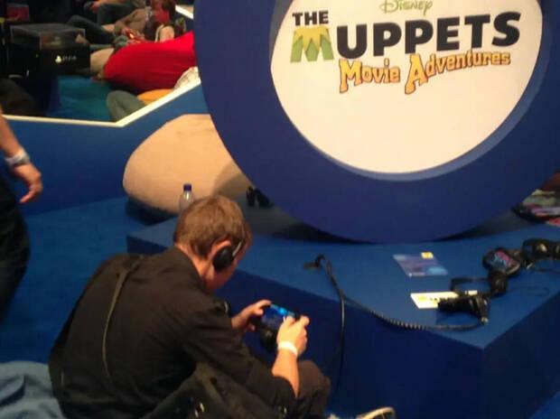 Estand de The Muppets Movie Adventures en Gamescom.