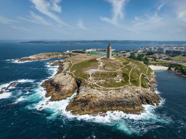 Paseo mar�timo de Coru�a