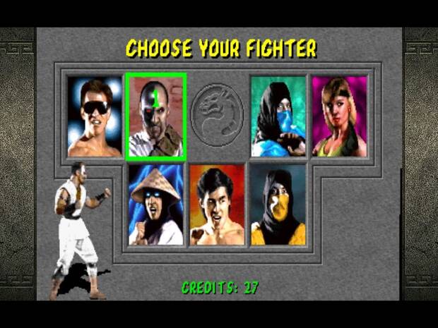 Pocos luchadores, pero todos derrochaban carisma. Sub-Zero y Scorpion se convirtieron r�pidamente en algunos de los favoritos de los jugadores, y eran la base para el enemigo secreto Reptile.