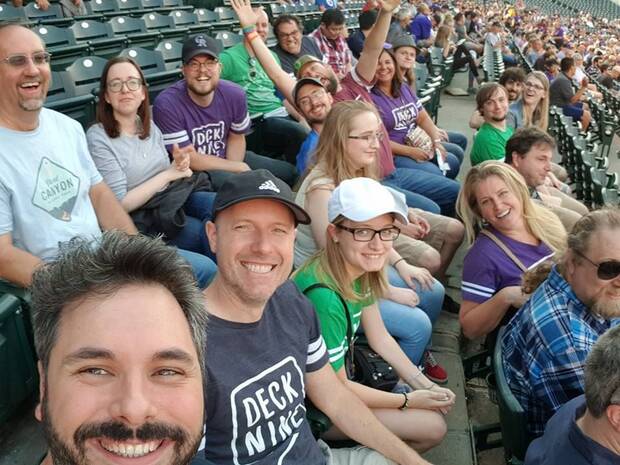 El equipo de Deck9 que desarrolló 'Before the Storm'.