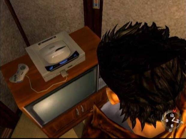 Una consola Saturn destacaba entre los muchos detalles de la casa de Ryo Hazuki