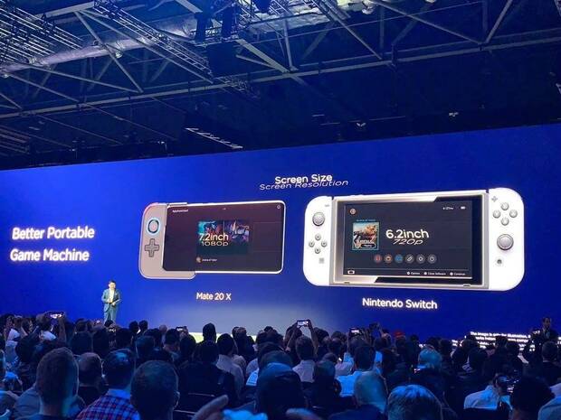 Huawei: 'Nuestro smartphone es ms potente que Nintendo Switch' Imagen 4