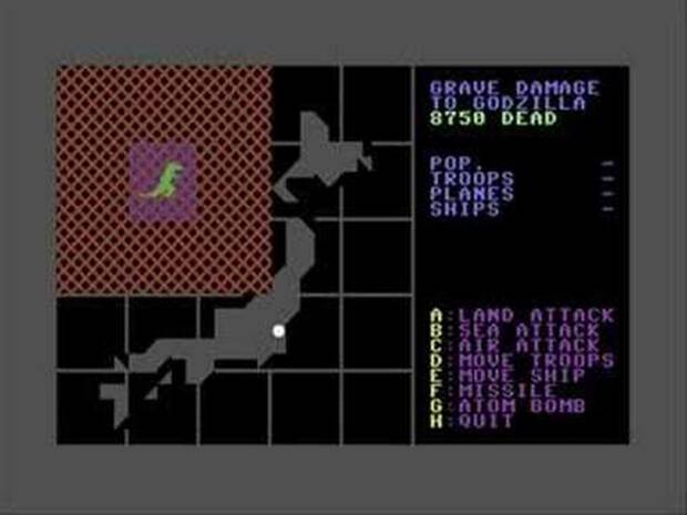 Imagen de Godzilla (1983) para Commodore64