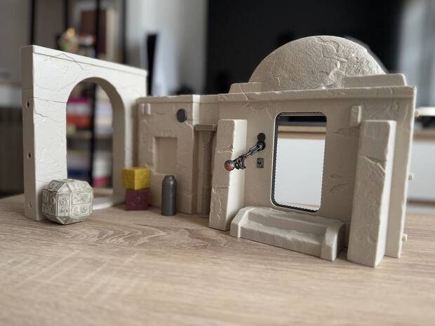 Playset de Mos Eisley de Star Wars
