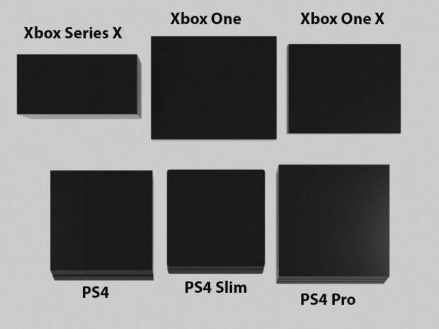 Xbox Series X: Estas imgenes comparan su tamao con todos los modelos de Xbox One y PS4 Imagen 2