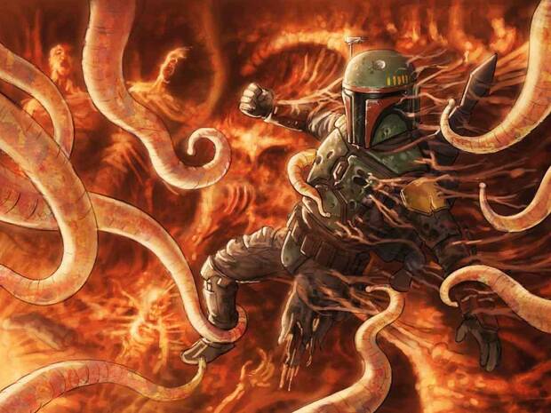Boba Fett Sarlacc