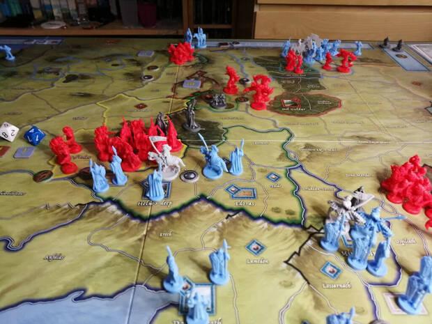 La guerra del anillo de Devir y su tablero