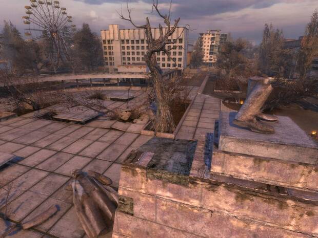 La acción transcurre en las cercanías de la central nuclear de Chernobyl, y Vostok afirma que veremos lugares muy reconocibles, como ya pasó en el primer juego de 'Stalker' al que pertenece esta imagen.
