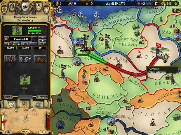 Captura de Europa Universalis.