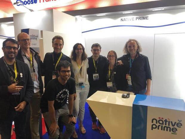 Native Prime va creciendo ao tras ao, esta imagen es de  la Gamescom de 2019.