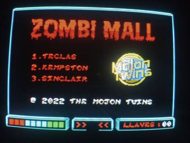 'Zombi Mall' en Spectrum.