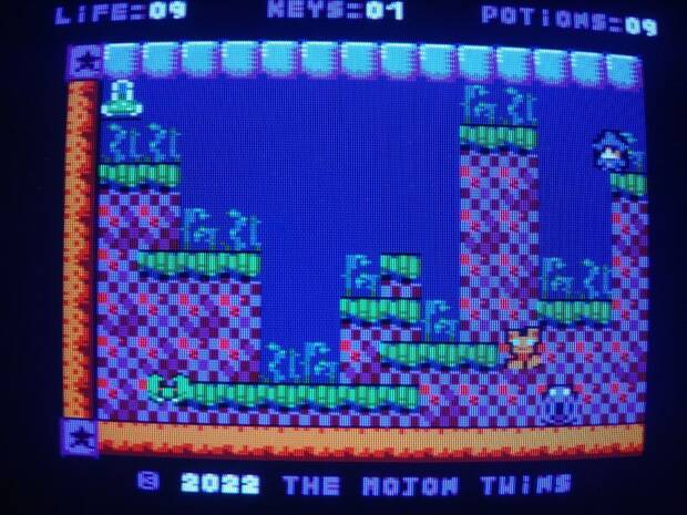 'Lala The Magical' funcionando en un Amstrad.