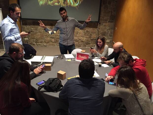 King New Games offsite: playtest de prototipos en desarrollo.