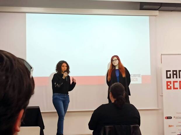 Guxens y López Tur durante su etapa en GameBCN.