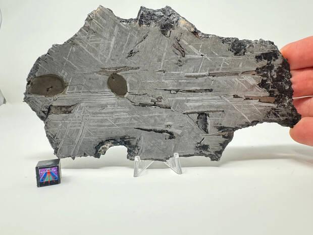 Meteorito Aletai y sus fragmentos