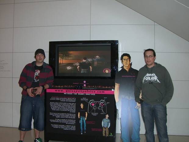 University of Vice ten�a el lema 'sin reglas, sin ex�menes, solo vicio'.