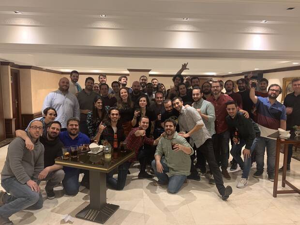Décimo aniversario de Tequila Works. 'Tequila siempre en mi corazón', dice Paniagua.
