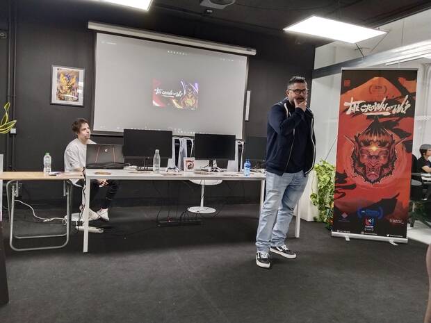 José Carlos Montero, durante la presentación de The Crown of Wu'.