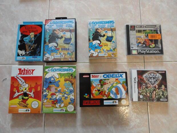 Algunos de los juegos en los que ha trabajado González.