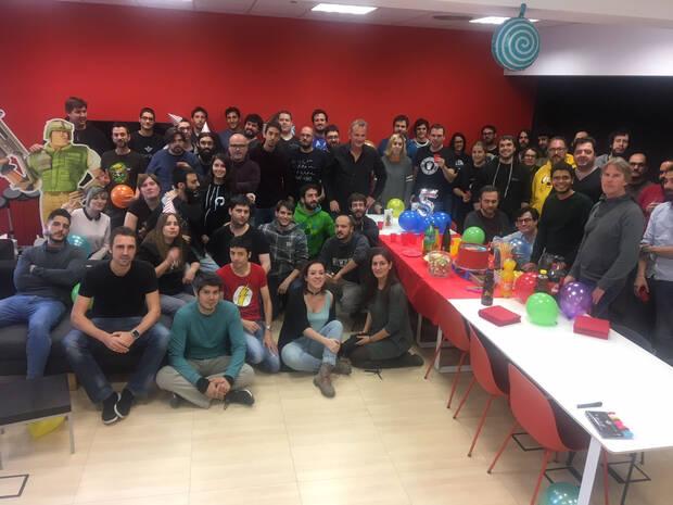 El equipo de Digital Legends celebra los 5 aos de The Respawnables.