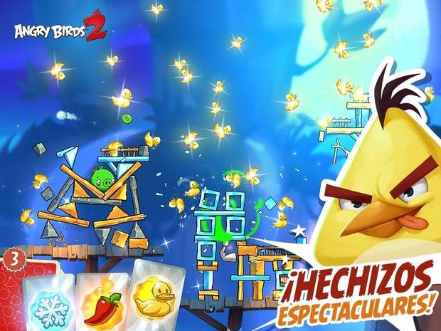 Los hechizos, al igual que la utilización de los pájaros en forma de carta, están a nuestra disposición para facilitarnos la destrucción de las estructuras porcinas más difíciles.