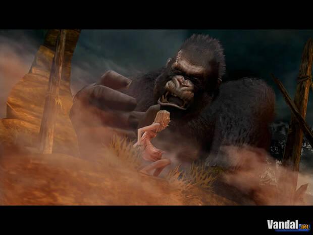 Captura oficial del juego de King Kong de 2005