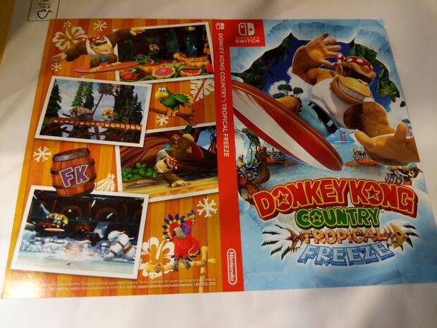 Donkey Kong Country: Tropical Freeze tiene portada reversible Imagen 2