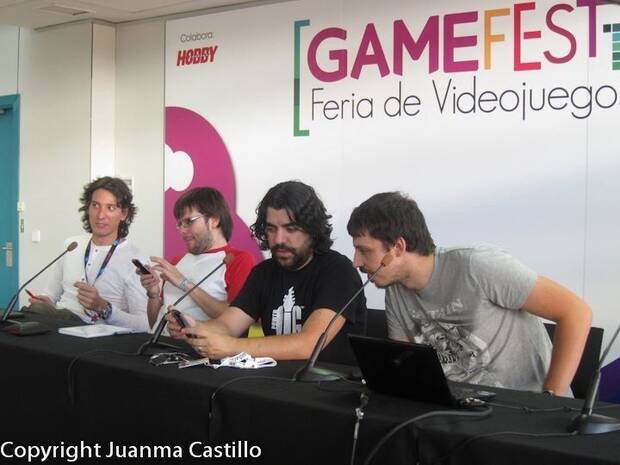 El equipo de Marca Player en la Game Fest, una feria que se organiz un par de aos en Madrid.