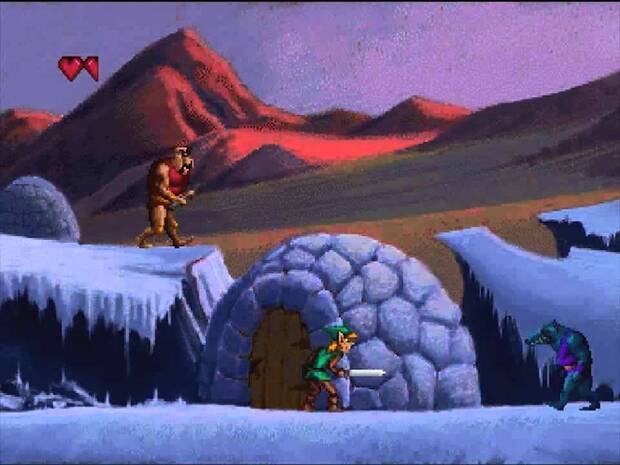 Los peores juegos de Zelda: Gameplay de Link: The Faces of Evil