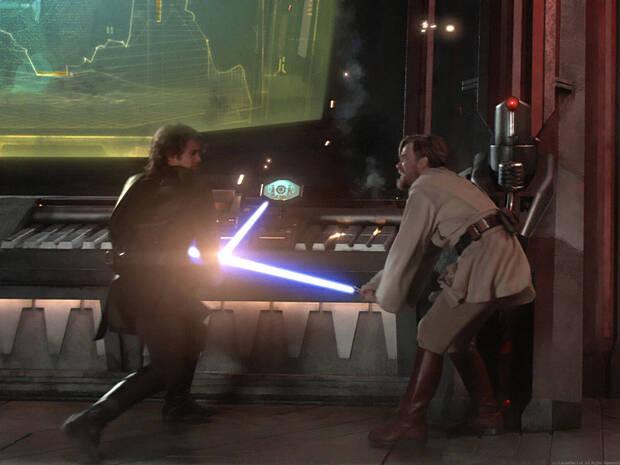 Star Wars - Por qué Anakin no cambió de color su sable láser azul en el Episodio III al caer en el Lado Oscuro