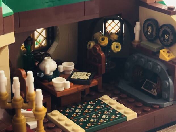 Mapa de Thror en el Set de LEGO de El Señor de los Anillos