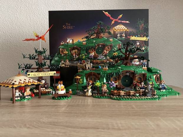 Set completo de La Comarca de El Señor de los Anillos